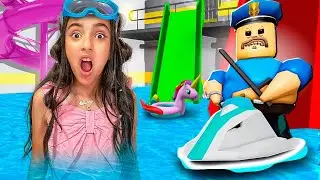 ESCAPE DA PRISÃO DO PARQUE AQUÁTICO NO ROBLOX
