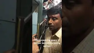 Passenger didn&rsquo;t carried ticket and occupied the seat of women 2019 video #kalesh #kales #fight