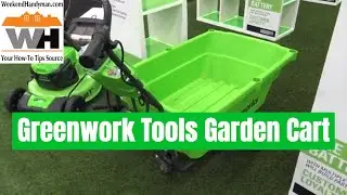 #GreenworksTools 40V Cordless Garden Cart GC40L410 | Weekend Handyman