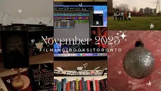 ✨First Snowfall | Downtown Toronto | Book Shopping | November 2025✨