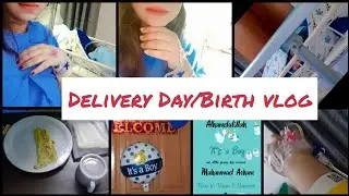 Agha khan Hospital Delivery Day🤰Elective C section Reason😣Meet our new Born👶Gender face Reveal😍