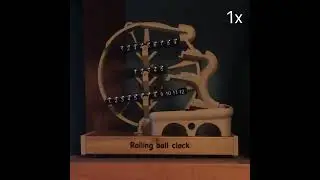 Rolling Ball Clock 3D Print