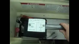 Excess Free Play Inspection in Versalift Aerial Lift Control Head