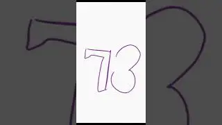 number78 #drawing #draws #25thjune #art #alphabet #june25 #subscribe #math #firstdrawing #june25th
