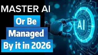 Master AI In 2026 - Or be Managed by it.