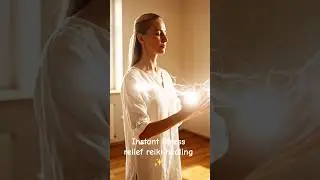 Stress & anxiety relief reiki healing energy 🦚✨ #stressrelief #reiki #asmr #anxietyrelief