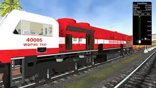02346 Saraighat Express Real Stick Journey | Msts Indian Railways in Open Rail
