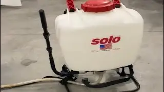 SOLO 425 4 Gallon Piston Backpack Sprayer, SO nice to have a BIG TANK and Backpack Strap! REVIEW