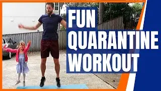 Fun Home Workout Without Equipment | Full Body Quarantine Home Workout