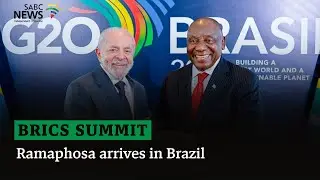 17th BRICS Summit | Ramaphosa arrives in Brazil