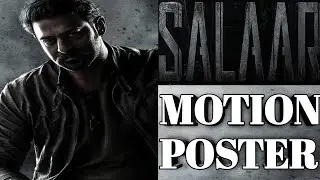 SALAAR - Official Motion Poster | Prabhas | Prashanth Neel | First Look Teaser | #Salaar