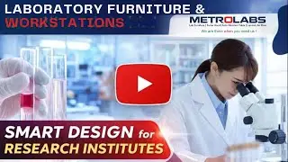 Laboratory Furniture and Workstations for Research Institutes #metrolabs #industry lab furniture