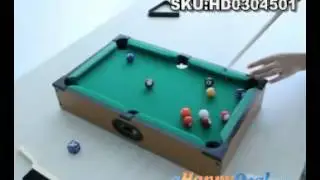 New Portable Pool Table Mini Billiards Table Top Game