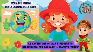 💚🌍LE AVVENTURE DI GAIA E PICOLETTO: UN'AMICIZIA PER SALVARE IL PIANETA TERRA #lagiornatadellaterra