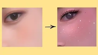 How i add highlights -ibispaintx edit (with brush qr codes )