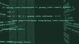 🎥Computer Code Flythrough Loop [Free to use Overlay]🎥