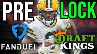 NFL Week 1 DFS Pre-Lock Show | DFS Army