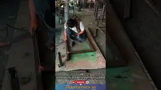 Innovative Steel Frame Welding Machine #innovation #tech #tools #technology