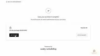 RedBurn Weight Solutions Website Booking Tutorial