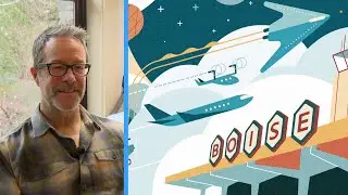 'The biggest mural in Idaho': Meet the artist behind the massive new mural coming to BOI
