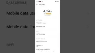 How to set daily mobil data limited in realmi Phone || mobil data limited