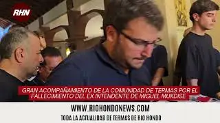 Despidieron los restos del ex intendente Miguel 