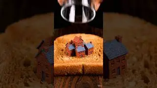 Viral Bread ASMR Slicing. #shorts #satisfying #home #house #ai #asmr #aivideo #satisfyingasmr #food