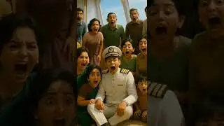 Army Soldier Saves People in Ship😭 #ai #indianarmy