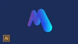 3D Gradient Liquid Text | Adobe Illustrator Tutorial | Blend Tool Technique
