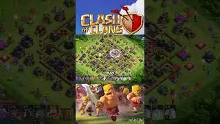 TH 15 base crushed in seconds #clashofclans#coc#trending#shorts