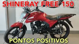 Shineray FREE 150 EFI, pontos positivos
