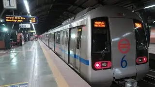 Delhi Metro Blue Line Travel From Nirman Vihar to Vaishali 