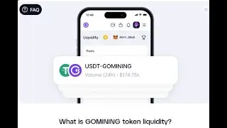 GoMining Liquidity -USDT-GMT Connecting my MetaMask Wallet to GoMining Page -Setting up my 1st Pool