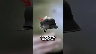 The German helmet with Extra Armor