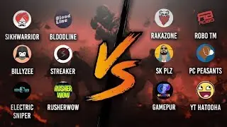 Call of Duty - Battle of All STREAMERS on Emulator ? LIVE - COD MW India