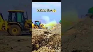 Jcb problem temperature high #jcbvideo #jcbvideoIndia #jcbpower #problem #jcb3dx #share