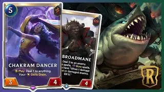 THE CANNON CONTROL!! | Chakram Dancer + Lord Broadmane + Riptide Rex combo!! | Legends of Runeterra