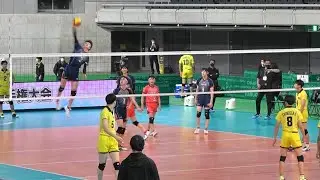 鎮西高校と東山高校のフリースパイク #舛本颯真 #尾藤大輝 #麻野堅斗 バレーボール 春高校バレー2023男子準決勝 春の高校バレー2023 Japan volleyball