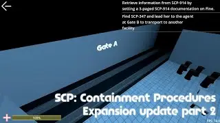 SCP: Containment Procedures update