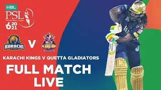 LIVE REPLAY &ndash; Karachi Kings vs Quetta Gladiators  | Match 1 | HBL PSL 6