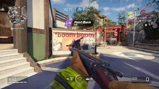 Crazy double barrel action