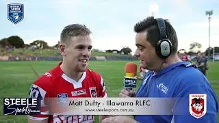 Steele Sports Post Match Interview Matt Dufty Rnd 11