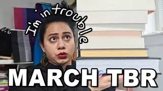 My march reading plans are OUT OF CONTROL! 👁👄👁
