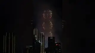 Burj Khalifa New Year Fireworks 2026