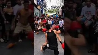Philippines Street Boxing🔥 #boxing #fighter #streetfight #streetboxing