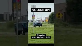 Street pull in Turbo LS Chevy LUV.