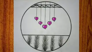 Very Nice Circle Drowning Art || Viralvideo Easy Step Bay Step || Trending Pencil || Sketch Draw 