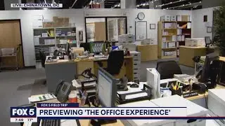 The Office Experience lets fans of the sitcom explore set re-creations and more! | FOX 5 DC