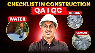 QA/QC Checklist for Construction Works | Cement, Steel, and Water Explained
