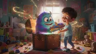 A Monster Came Out of Ibrahim&rsquo;s Toy Box 😱 | Kids Cartoon